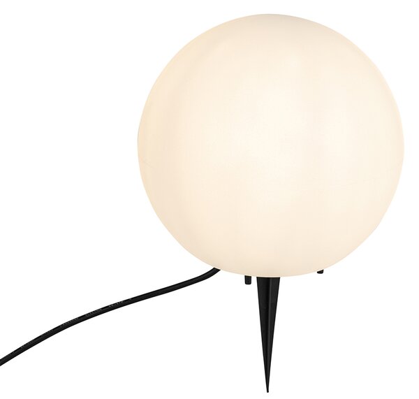 Inteligentna lampa zewnętrzna biała 25 cm IP65 z WiFi A60 - Nura