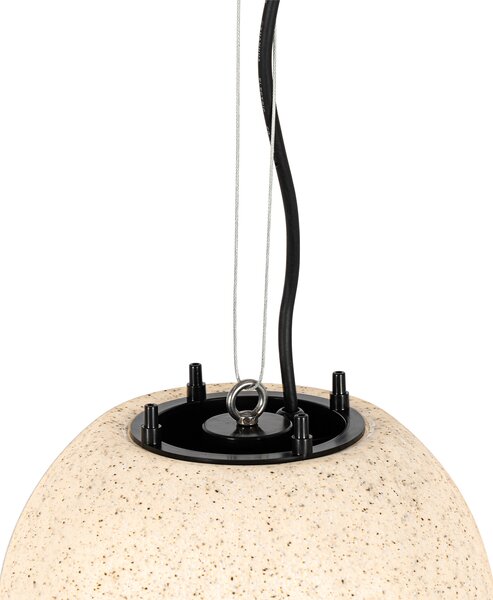 Nowoczesna lampa zewnętrzna szara 25 cm IP65 - Nura