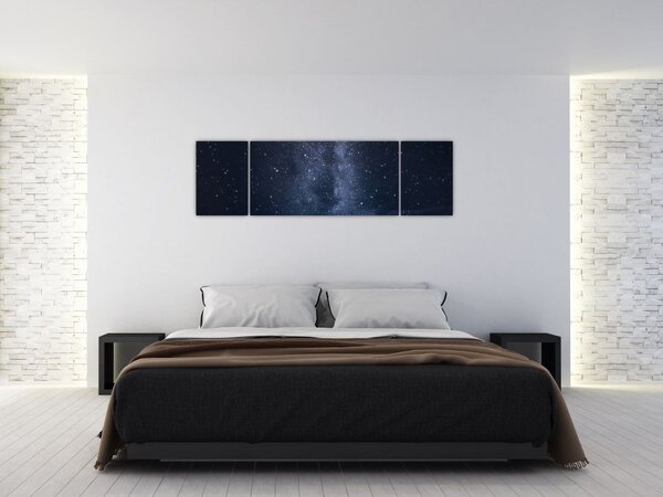 Obraz gwiaździstego nieba (170x50 cm)