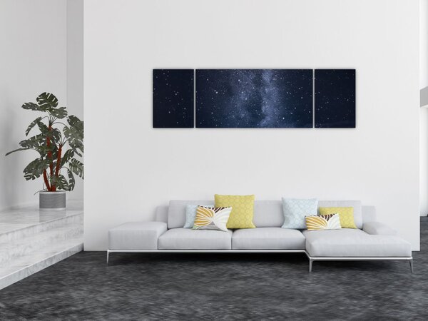 Obraz gwiaździstego nieba (170x50 cm)