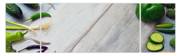 Obraz warzyw (170x50 cm)