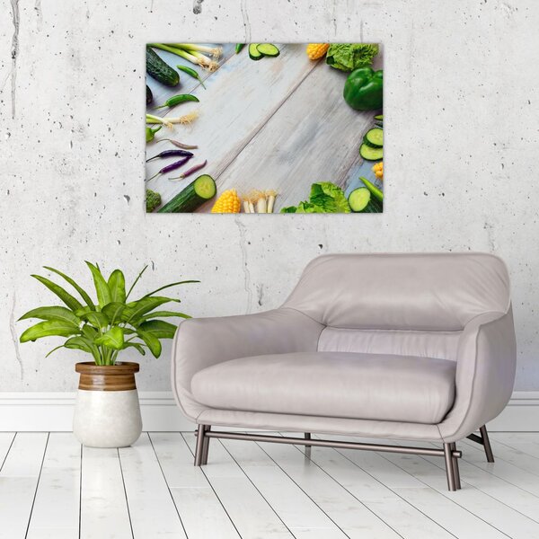 Obraz warzyw (70x50 cm)