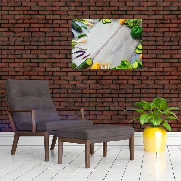 Obraz warzyw (70x50 cm)
