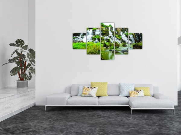 Obraz - wodospady (125x70 cm)