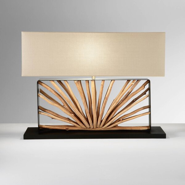 Luce Ambiente Design Lampa stołowa Ethernal, czarny, salon / jadalnia, metal