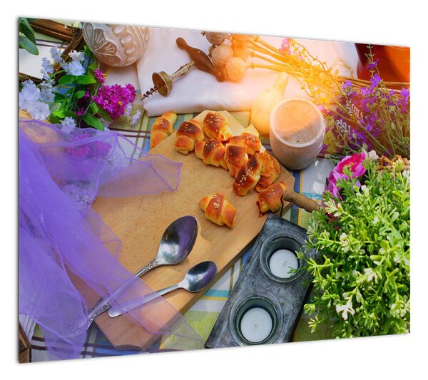 Obraz - letni piknik (70x50 cm)