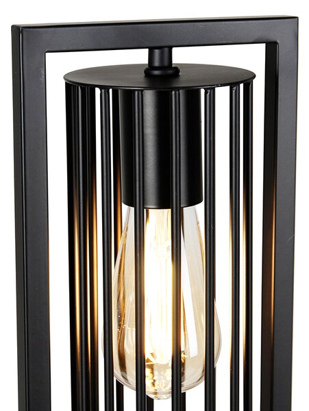 Inteligentna nowoczesna lampa podłogowa czarna z WiFi ST64 - Balenco Wazo