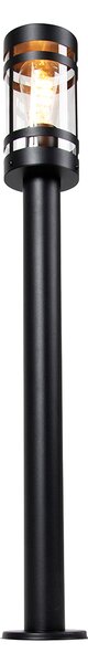 Inteligentna lampa zewnętrzna czarna 80 cm IP44 z Wifi ST64 - Gleam