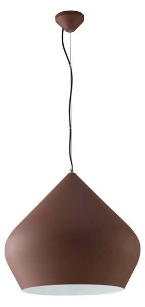 Luce Ambiente Design Lampa wisząca Tholos, możliwość ściemniania, brązowy / mosiężny, salon / jadalnia, metal, nowoczesny