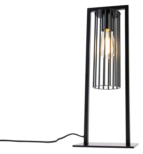 Inteligentna nowoczesna lampa stołowa czarna z Wifi ST64 - Balenco Wazo