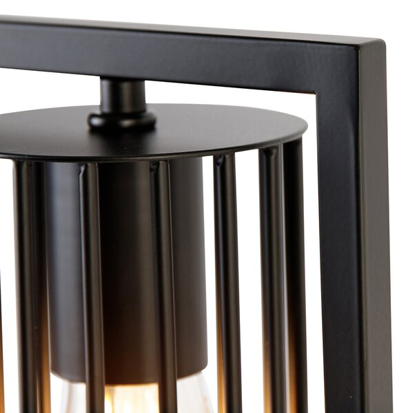 Inteligentna nowoczesna lampa stołowa czarna z Wifi ST64 - Balenco Wazo