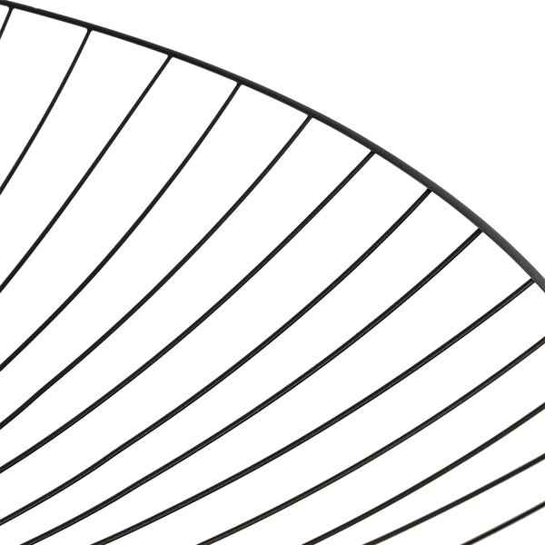 Designerska lampa wisząca czarna 66cm - Pua