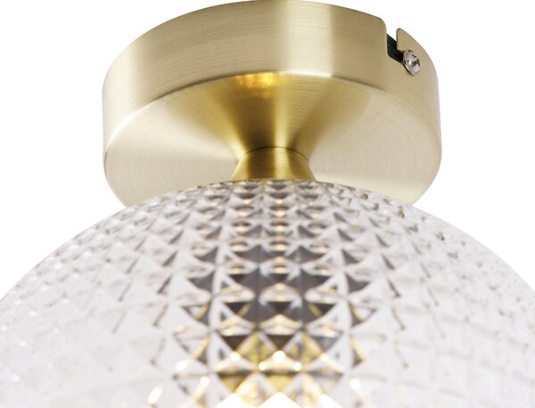 Inteligentna lampa sufitowa w stylu art deco mosiądz w tym Wifi A60 - Sphere