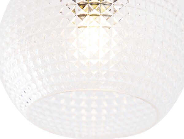 Inteligentna lampa sufitowa w stylu art deco mosiądz w tym Wifi A60 - Sphere