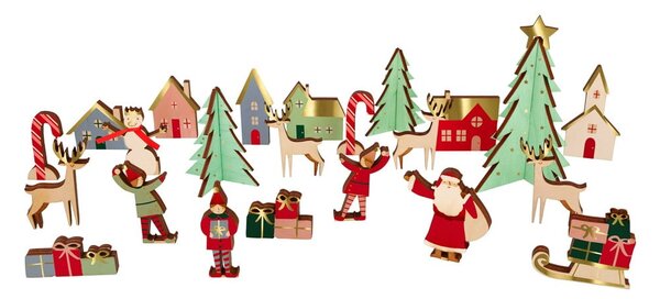 Kalendarz adwentowy Festive Village – Meri Meri