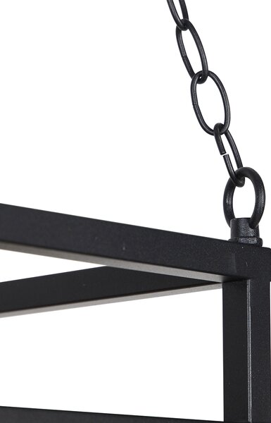 Inteligentna lampa wisząca czarna z drewnem, w tym 5 Wi-Fi G95 - Shelf