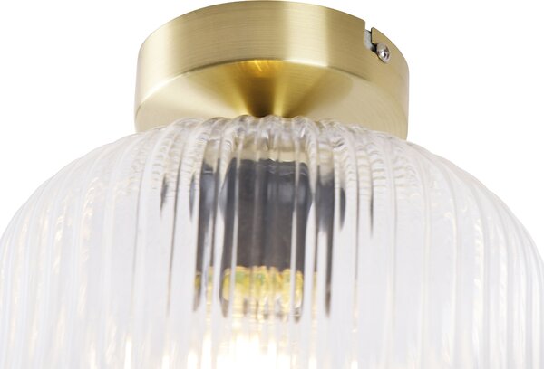 Inteligentna lampa sufitowa mosiądz z WiFi A60 - Karel