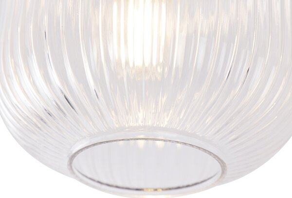 Inteligentna lampa sufitowa mosiądz z WiFi A60 - Karel