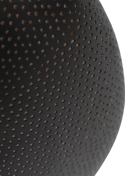 Inteligentna lampa sufitowa czarna i złota 40 cm w komplecie z Wi-Fi G95 - Radiance