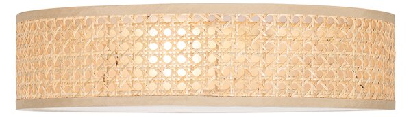 Orientalna lampa sufitowa z rattanu 40 cm 3-światła - Tromma