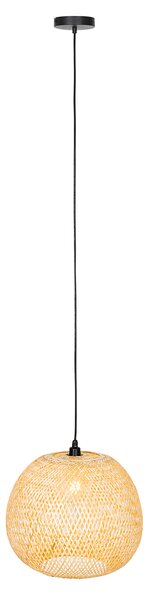 Orientalna lampa wisząca zewnętrzna z bambusa IP44 - Rafael