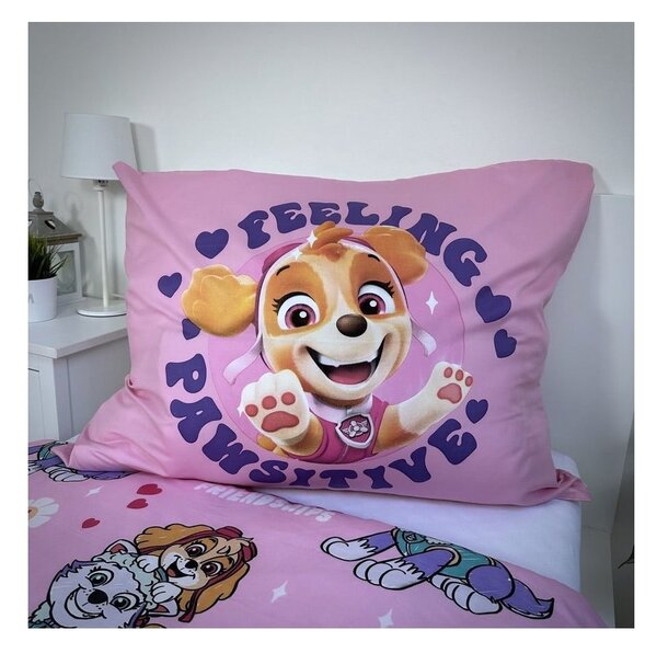 Dziecięca pościel jednoosobowa z mirowłókna 140x200 cm Paw Patrol – Jerry Fabrics