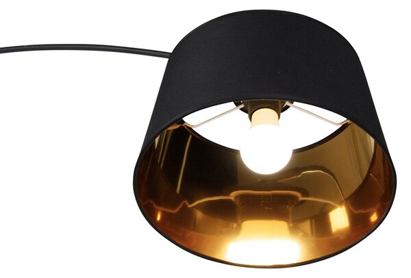 Inteligentna lampa łukowa czarna ze złotem w tym Wifi A60 - Arc Basic