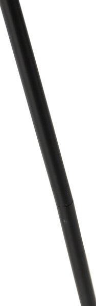 Orientalna lampa stojąca beżowa z koralikami - Moti