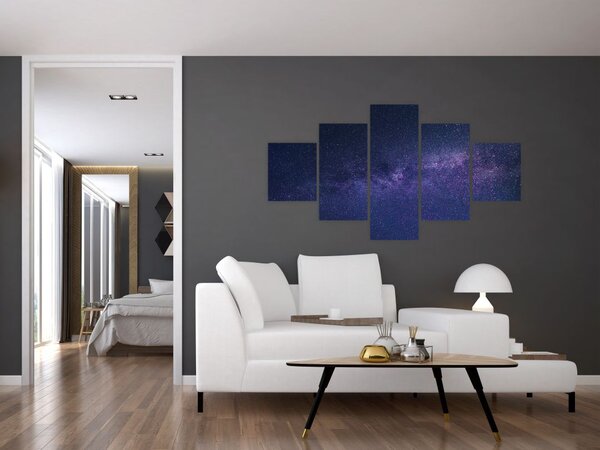 Obraz galaktyki (125x70 cm)