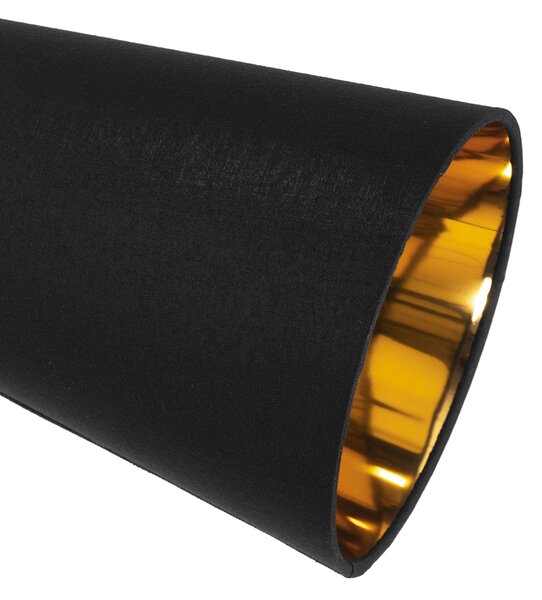 Inteligentna lampa podłogowa czarna w komplecie z 2 żarówkami WiFi P45 - Carmen