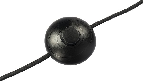 Inteligentna lampa podłogowa czarna regulowana, w tym 3 WiFi P45 - Mesh