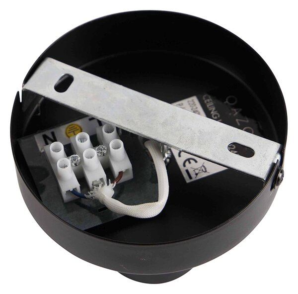 Inteligentna lampa sufitowa czarna w komplecie z WiFi G95 - Facile