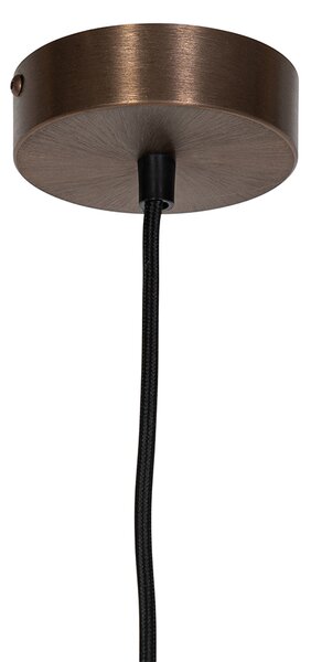 Designerska lampa wisząca ciemny brąz - Tubo