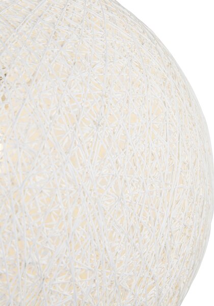Inteligentna lampa wisząca biała 45 cm z WiFi A60 - Corda