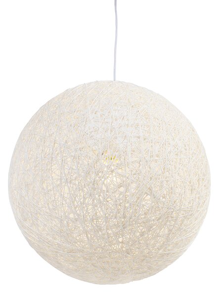 Inteligentna lampa wisząca biała 45 cm z WiFi A60 - Corda
