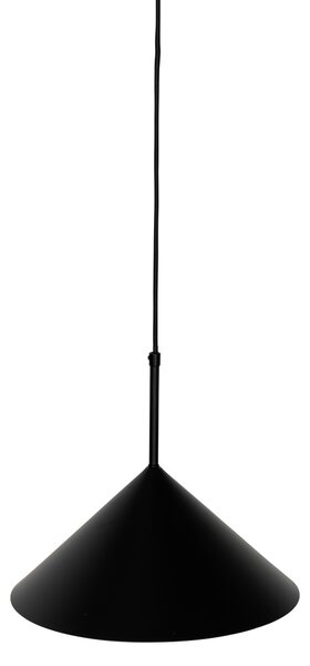 Designerska lampa wisząca czarna - Triangolo