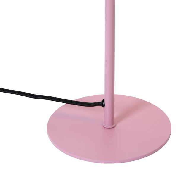 Designerska lampa stołowa różowa - Triangolo