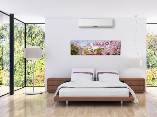 Obraz wiśni japońskiej (170x50 cm)