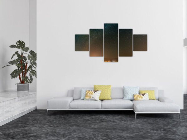 Obraz Drogi Mlecznej (125x70 cm)
