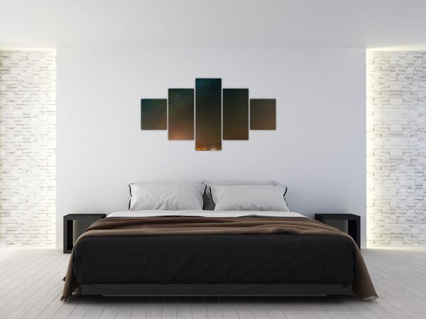 Obraz Drogi Mlecznej (125x70 cm)