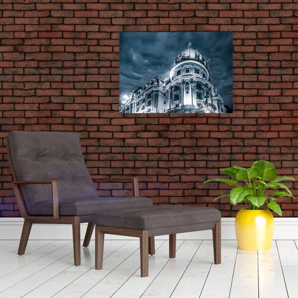 Obraz architektury w ciemności (70x50 cm)