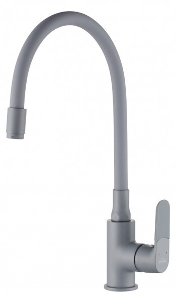 Bateria zlewozmywakowa Joga Plus szara BZ-32-P05 z elastyczn wylewk i perlatorem oszczdzajcym wod