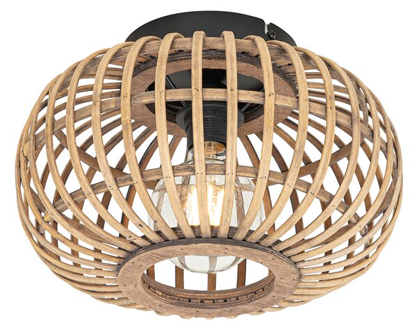 Orientalna lampa sufitowa bambusowa - Amira