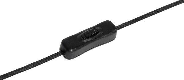 Orientalna lampa stołowa z czarnego bambusa - Pua