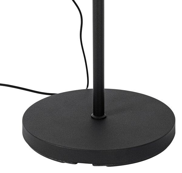 Industrialna lampa podłogowa czarna 35 cm regulowana - Hanze