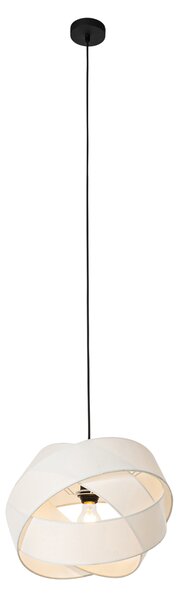 Nowoczesna lampa wisząca biała - Cloth