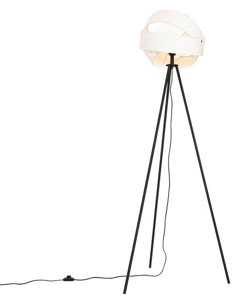 Nowoczesna lampa podłogowa biała - Cloth