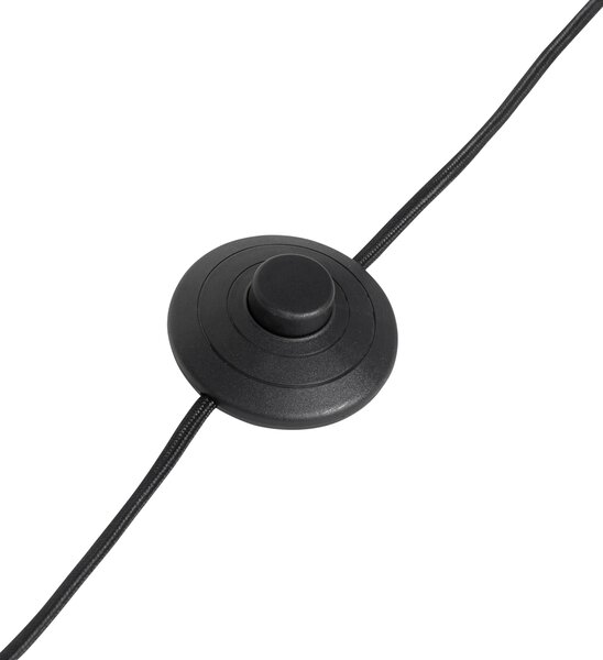 Lampa podłogowa Trójnóg z drewna orzechowego z czerwonym kloszem i złotym wnętrzem 50 cm - Tripod Classic