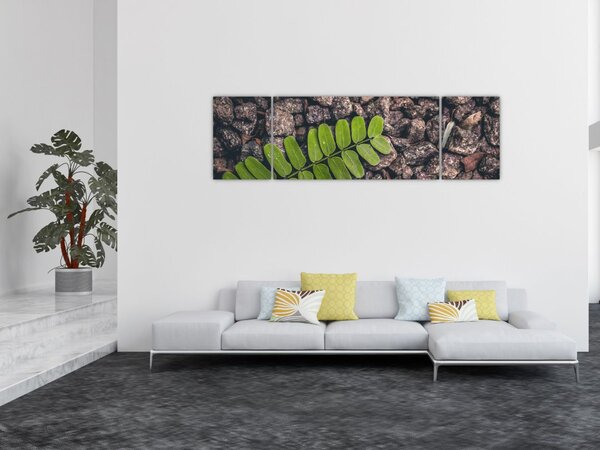 Obraz zielonej rośliny (170x50 cm)