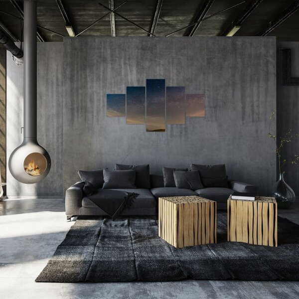 Obraz nocnego nieba (125x70 cm)